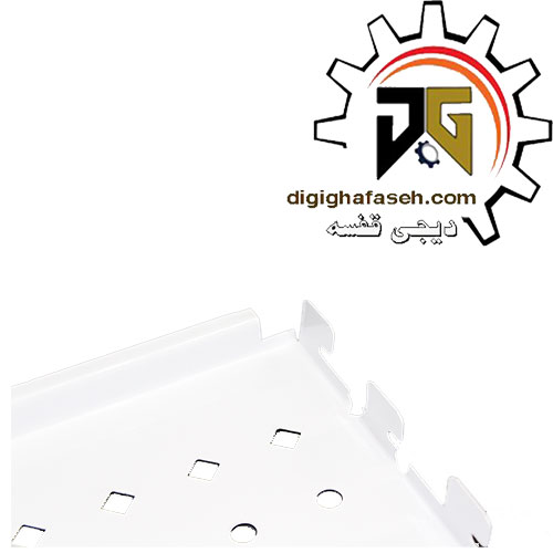 صفحه پشت قفسه فلزی