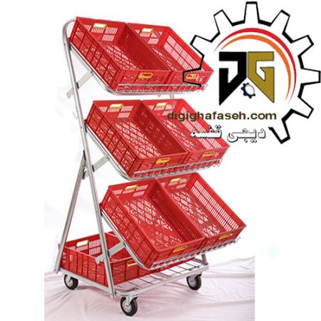 استند میوه 3 طبقه 8 سبده