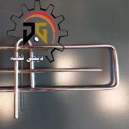 حفاظ قفسه فروشگاهی آبکاری(هایپری)