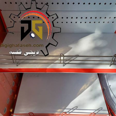 حفاظ قفسه فروشگاهی آبکاری(هایپری)