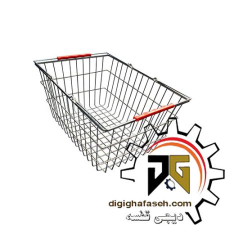 سبد خرید فلزی 20*30*40 سانتیمتری