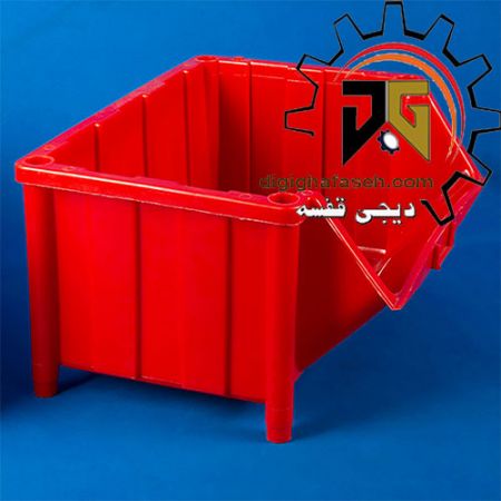 پالت پلاستیکی پایه دار(کد200)80*135*150 میلیمتری (بسته 72 عددی)