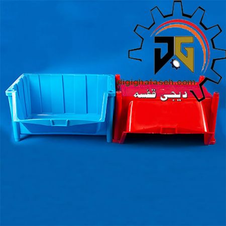 پالت پلاستیکی پایه دار(کد200)80*135*150 میلیمتری (بسته 72 عددی)