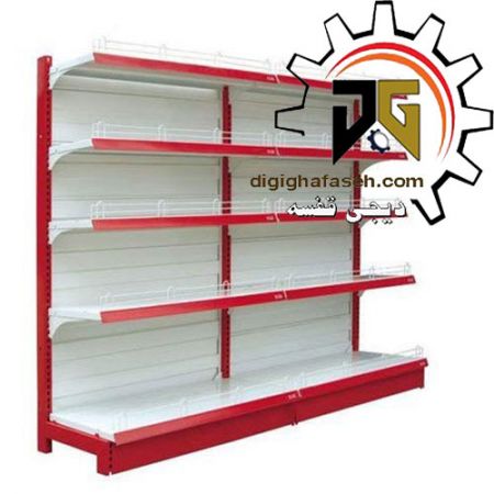 ست قفسه خودایست یکطرفه طرح جدید به ارتفاع 2/10 متری