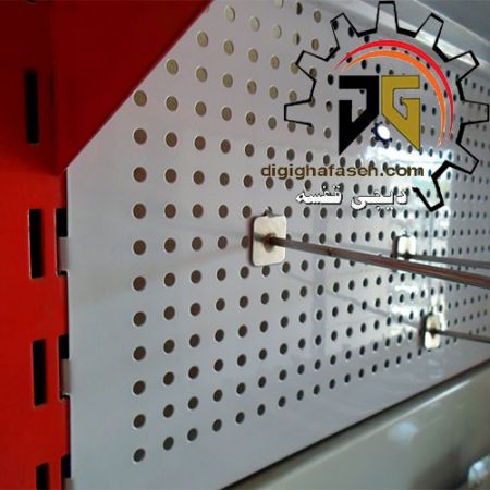 صفحه پشت قفسه فروشگاهی تمام پانچ طرح جدید (هایپری) به طول 90 سانتیمتر