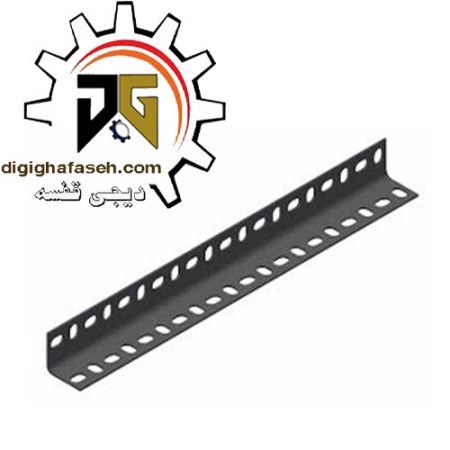 نبشی 4*4 طوسی  ضخامت 1/5 میلیمتر